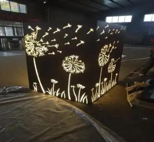 全州耐候钢灯箱